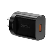 Choetech Q5003 USB-A AC Adapter (AU standard) 18W QC Quick Charger (Black)
