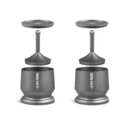 Dosing Shaker Espresso Dosing Funnel with Stirrer Aluminum Alloy Coffee Dosing C