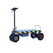 Eeeza 650W 24V 12Ah Electric Cargo Trolley Folding Flatbed Transport Vehicle AU