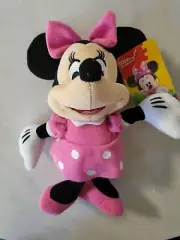 Disney Jr. Mickey Mouse Clubhouse- MINNIE MOUSE Plush 10” pink