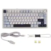 AULA F75 80 Mechanical Keyboard Hot-Swap Keyboard Bluetooth PBT Gaming1302