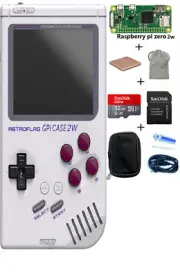 Retroflag GPI Case 2W (Recalbox) + Pi Zero 2W + 64GB SD Card + Ready to Play