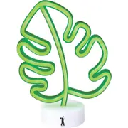 Flea Market Desktop Neon Light (Monstera Leaf)