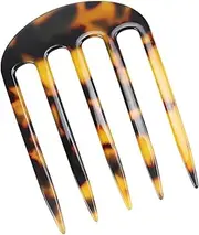 [Generic] French Side Comb, Small Hair Side Comb, Hair Side Combs, Daily Decorative Hair Side Combs, Small French Side Hair Comb Clips for Women, French Twist Hair Comb Styling Accessories