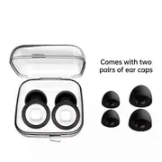 Artevive Ear Plugs,Reusable Silicone Earplugs for Noise Reduction Sellp & Moto black