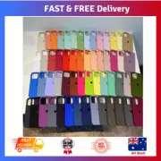 Luxury Original Silicone Case for Apple iPhone 16 15 13 11 12 14 Pro Max Officia
