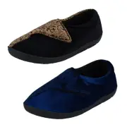 Padders Ladies Textile Cosy Loungewear Slippers 'Hope'