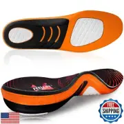 FEELLIFE Plantar Fasciitis Relief Shoe Insoles [1-Pair], Arch Support Insoles