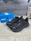Hoka Clifton 10 Big Kids Sneaker Lightweight Black size 3.5Y BRAND NEW IN BOX
