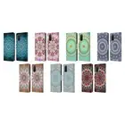 OFFICIAL MONIKA STRIGEL MANDALA LEATHER BOOK CASE FOR SAMSUNG PHONES 1