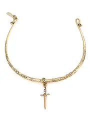 [Vanessa Mooney] The Palladium Gold Statement Necklace