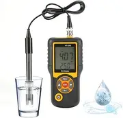 Handheld PH Meter,Digital pH Monitor Meter,Professional Handheld High Precision LCD Digital Water Quality Tester PH mV Tester Temperature Meter 0~14PH or Household Drinking Pool