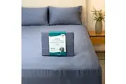 Protect-A-Bed Signature Tencel Tailored Neverslip Sheet Set - Indigo - King Single