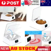Pet Feeder Cat Bowl Automatic Lid Opening Sensor Splash/Moisture-Proof With Lid