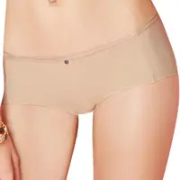 在飛比找momo購物網優惠-【思薇爾】嗨Q Bra系列M-XL素面低腰平口褲(親膚色)