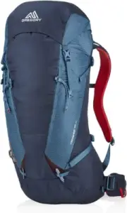 Men's Gregory Targhee FT 35 Medium/Large Skiing Hiking Backpack Navy 132707-8885
