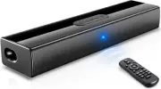 16-Inch Bluetooth Sound Bar for Smart TV with HDMI, Optical, and USB Inputs