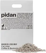 PIDAN Coffee & Bentonite Composite Cat Litter: Fast Clumping, Low Dust & Natural Deodorizer