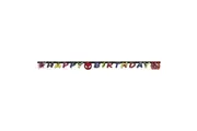 Spider-Man Happy Birthday Banner (Multicoloured) (One Size)