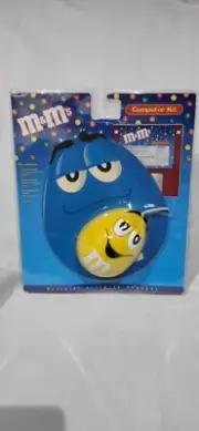 Brand New M&M Computer Kit Yellow Mouse/Blue Mouse Pad
