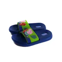 在飛比找ETMall東森購物網優惠-粉紅豬小妹 Peppa Pig 拖鞋 戶外 藍/綠 中童 童
