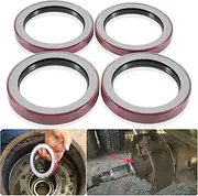 4 Pack Trailer Hub Wheel Unitized Oil Seal Fits For Dexter 9K-10K GD Axles ID 2.875'' x OD 3.880'', Grease Seals Replacement Kit 010-051-00, 370150BGO