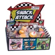 Raymond Snack Attack 3D Scented Food Erasers (Pack of 36)