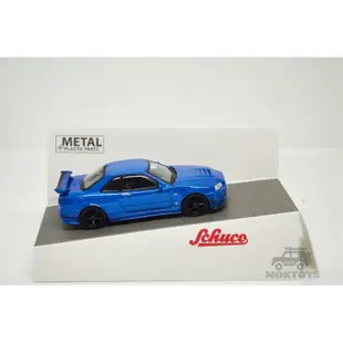 Schuco 1:64 Nismo R34 GT-R Z-tune 壓鑄模型車