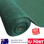 Shade Cloth Roll Mesh Sun Screen Garden Plants Outdoors 50% UV 1.83x50m Green
