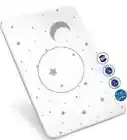 Babylicious Pack N Play Tri Fold Mattress Topper, Hypoallergenic, Bamboo Cotton