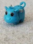 HATCHIMALS COLLEGGTIBLES FIGURE Blue Hippo Silver Wings