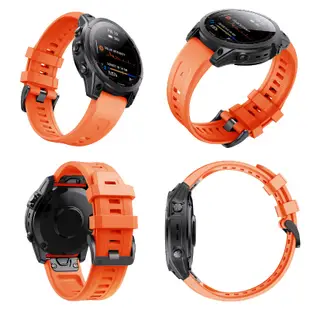 Garmin 佳明 Fenix 7 快拆矽膠錶帶 6 5 X 3HR 935 945 20 22 26mm