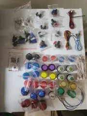Spare Parts for Arcades (Wires, Buttons, Speakers, PCB Feet, Microswitches, etc)