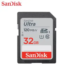 【現貨免運】 SanDisk Ultra 32GB SDHC C10 UHS-I 相機 記憶卡 SD卡 10年保固