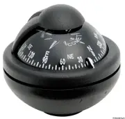 RIVIERA Comet Boat Marine Compass 2" Black Bracket Mount