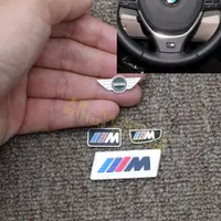 在飛比找ETMall東森購物網優惠-適用于寶馬BMW小號M標鑰匙標方向盤音響內飾M標3系5系1系