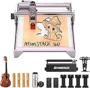 ATOMSTACK A5 Pro 40W Laser Engraving Machine With R3 Pro Laser Rotary Roller Laser Engraving Cutting Tools Kits for Cylindrical Object Cans Sculpture DIY Crafts