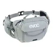 EVOC Hip Pack 3L Hydration Bag, 1.5L Bladder Included, Stone/Grey