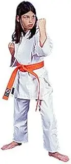 [PROFORCE] Pro Force 6oz 100% Cotton Karate Gi/Uniform, Unisex-Adult Unisex-Child Mens, White, Size 3 (5' 6" / 150lbs.)