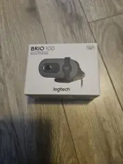 Logitech - Brio 100 - 1080p Full HD Webcam for Meetings and Streaming - Graphite