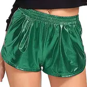 [Generic] Shorts for Women Athletic Fashion Women Quick Drying Casual Solid Shorts Pants Swimsuit Shorts Cover Ups for Women