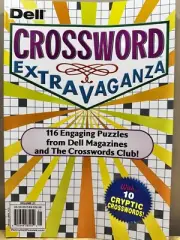Dell Crossword Extravaganza Puzzles Magazine Vol 21