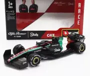 Bburago 1/43 DIE-CAST ALFA ROMEO F1 C43 ITALY MONZA GP 2023 N 24 ZHOU GUANYU