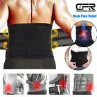 Lower Back Brace Lumbar Support Belt Strap Posture Waist Trimmer Pain Relief