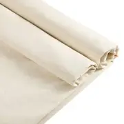 100% Cotton Muslin Fabric: 5 Yards x 63" Natural Color Muslin, Medium Weight ...
