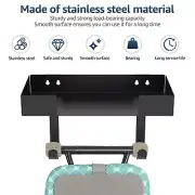 Ironing Board Holder Wall Mount Ironing Board Hanger Space Saving Ironing beigl