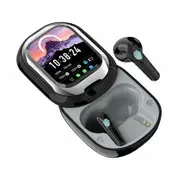 AI Translator Headphones LCD Touchscreen Real Time Translator for 144 Languages Translation Device Translator Earbuds for iOS and Android