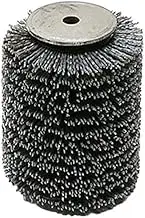 RESTORER 80 Grit Nylon Brush Wood Timber Cleaning Texturing WRBW80