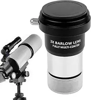 Telescope Lens Eyepieces | 1.25-inch Fully Metal Telescope Accessory Thread Camera Connect Interface,2X Magnification Waterproof Thread Camera Connect Interface