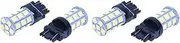 Mellisso 4X T25 W21/5W 3157 7443 White 27 5050 SMD LED Bulb 12V Lamp CAR Light